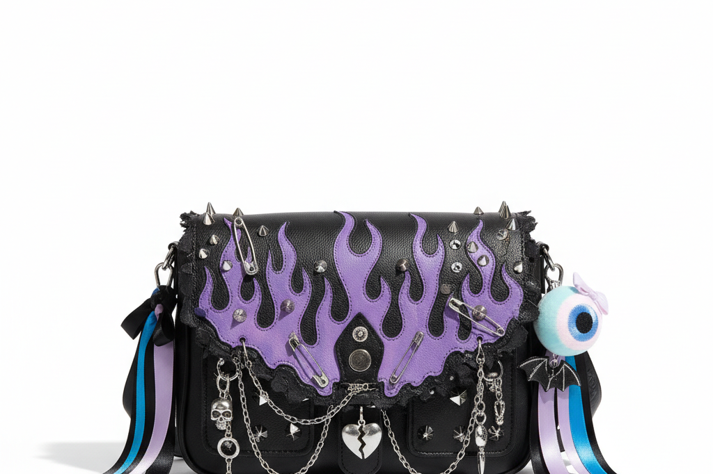LISTEN FLAVORのファイヤーモチーフショルダーのイメージ