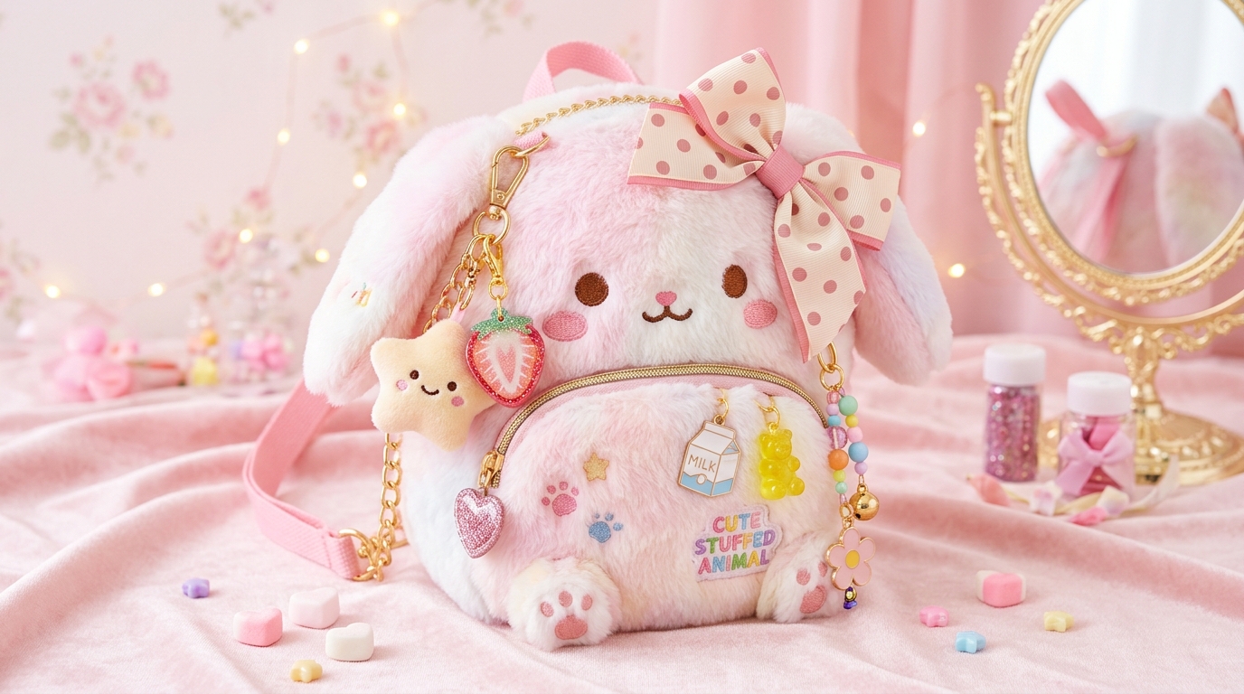 ぬいぐるみバッグ&推しぬいケースのデコ方法|かわいく見せるデコ術まとめ