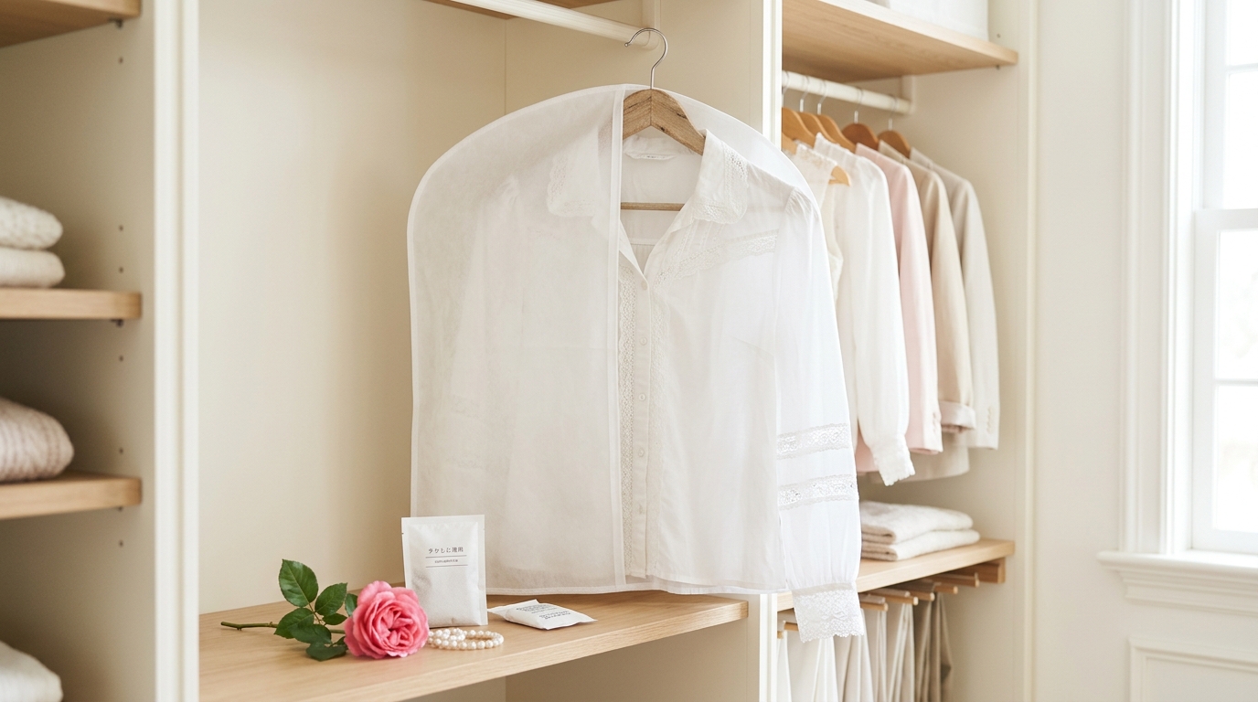 装飾つきの服にカビ・黄ばみが出たときの落とし方|自分でやれる範囲とクリーニング料金