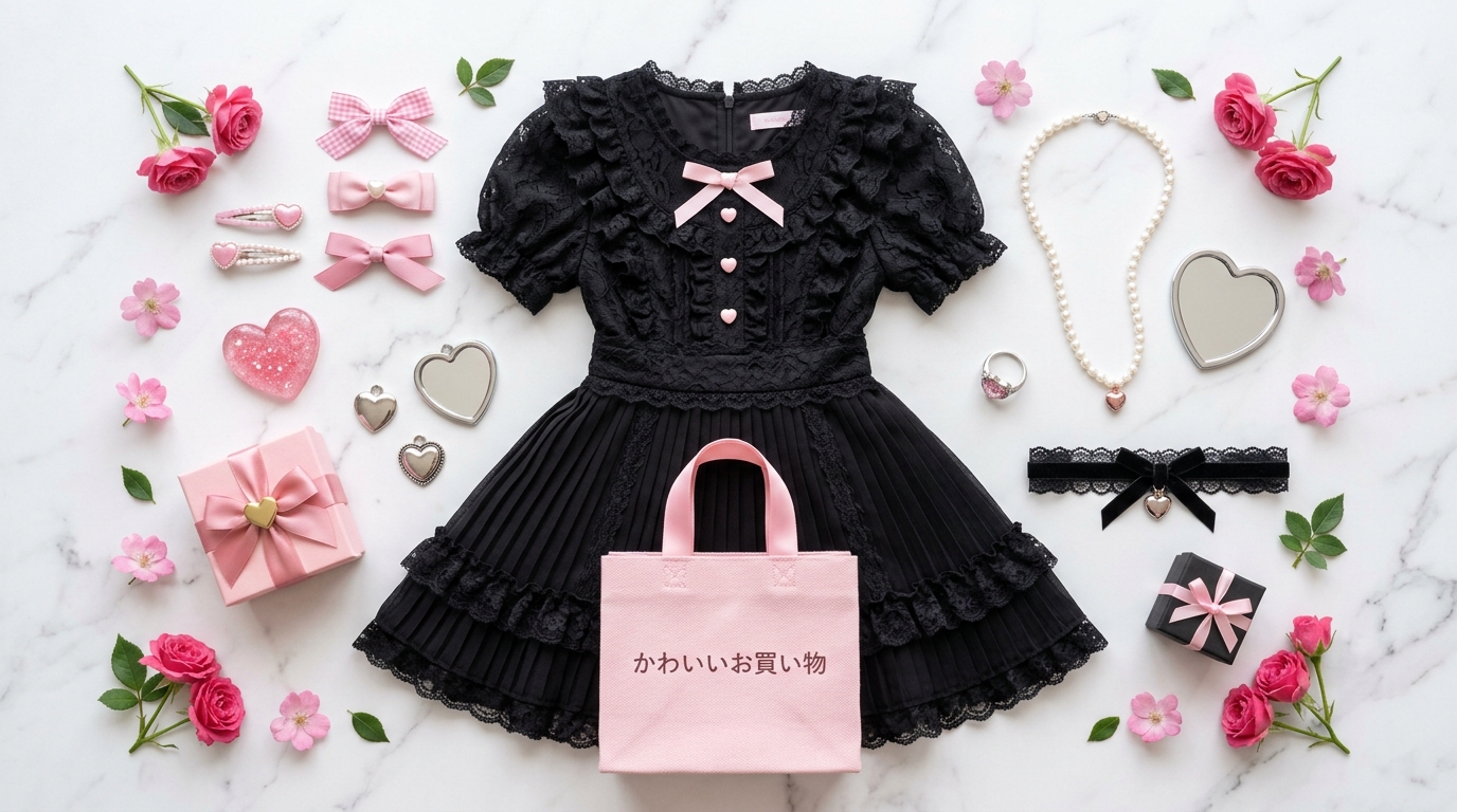 SHOPLISTで買える地雷系・量産型ブランドまとめ|DearMyLove・WEGO・INGNIが一度に揃う