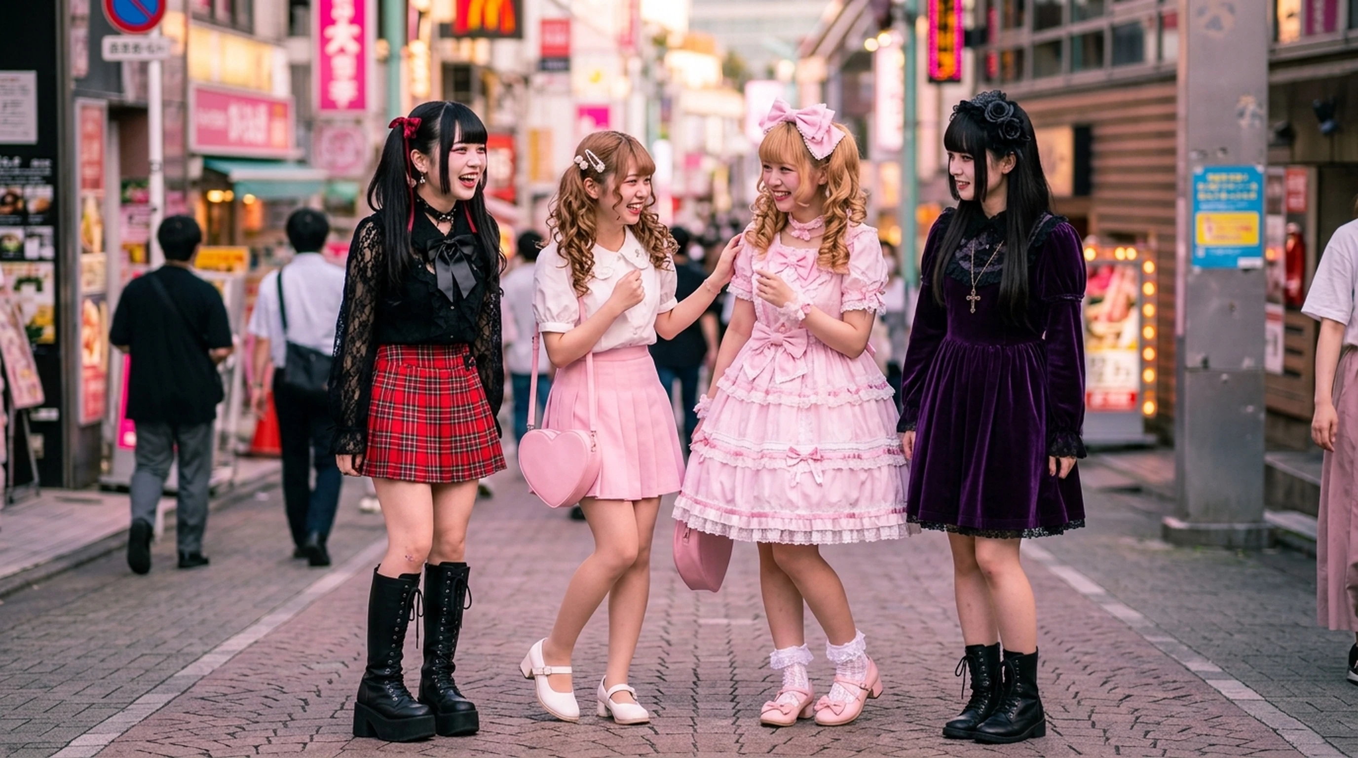 Jirai-kei, ryousangata, lolita and gothic-lolita fashion